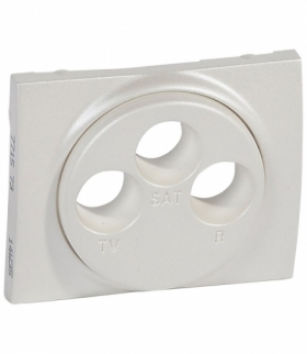 SISTENA LIFE Plakietka PEARL do gniazd TV-RD-SAT Legrand 771573