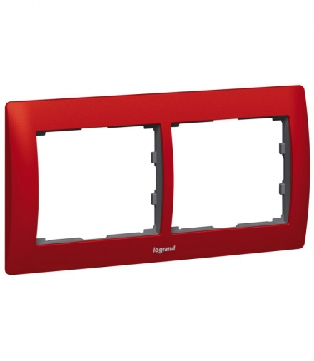 SISTENA LIFE Ramka MAGIC RED podwójna pozioma Legrand 771902