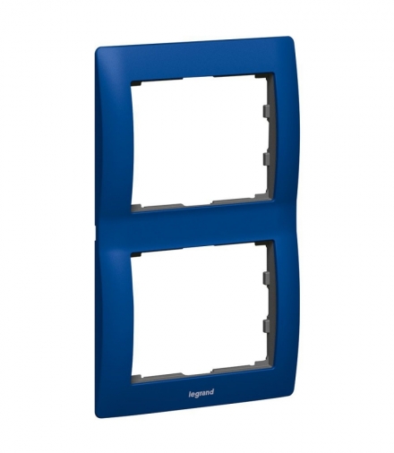 SISTENA LIFE Ramka MAGIC BLUE podwójna pionowa Legrand 771916