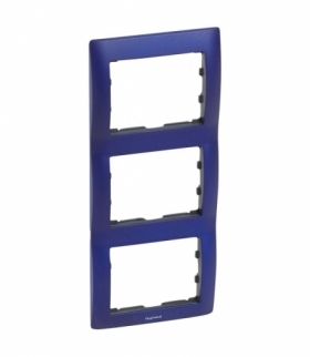 SISTENA LIFE Ramka MAGIC BLUE potrójna pionowa Legrand 771917