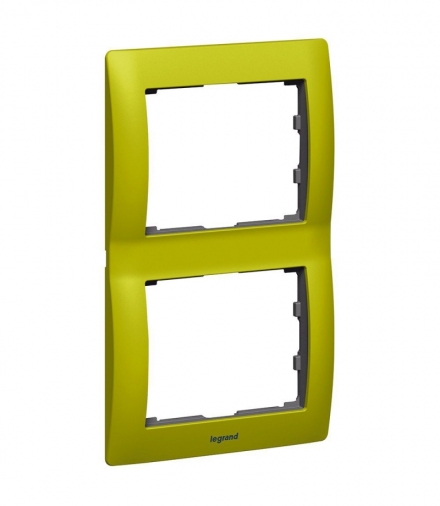 SISTENA LIFE Ramka MAGIC GREEN podwójna pionowa Legrand 771926