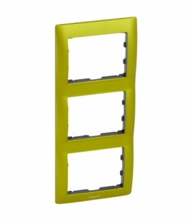 SISTENA LIFE Ramka MAGIC GREEN potrójna pionowa Legrand 771927