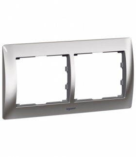 SISTENA LIFE Ramka CHROME podwójna pozioma Legrand 771932