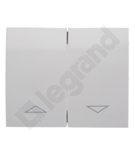 SISTENA LIFE Klawisz ARCTIC podwójny do mechanizmów sterowania roletami Legrand 777014