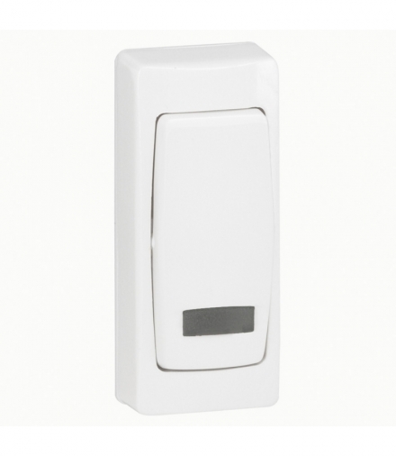 OTEO Łącznik schodowy z podświetlenie MINI BIAŁY komplet 10AX-250V Legrand 086087