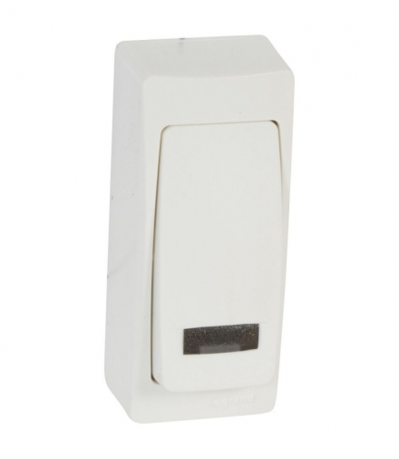OTEO Przycisk jednobiegunowy MINI z podświetleniem 6A-250V Legrand 086088