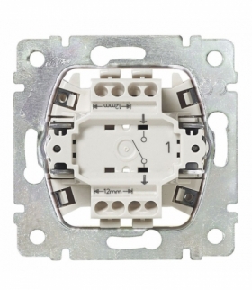 Valena Łącznik dwubiegunowy 2P 10AX-250 ALUMINIUM Legrand 770102