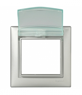 Valena Ramka pojedyncza IP44 ALUMINIUM Legrand 770150
