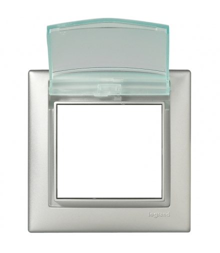 Valena Ramka pojedyncza IP44 ALUMINIUM Legrand 770150