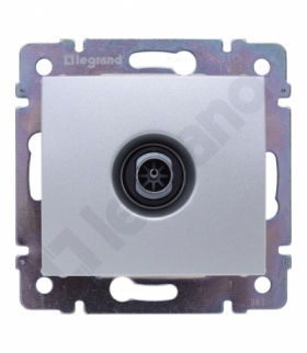 Valena GNIAZDO KOŃCOWE TV 2400 MHZ, 1.5 DB ALUMINIUM Legrand 770129