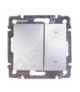 Valena Ściemniacz przyciskowy 400W ALUMINIUM Legrand 770262
