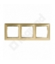 Valena Ramka potrójna ZŁOTY MAT / ZłOTO Legrand 770303