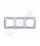 Valena Ramka podwójna ALUMINIUM SZCZOTKOWANE Legrand 770332