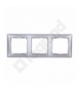 Valena Ramka potrójna ALUMINIUM SZCZOTKOWANE Legrand 770333