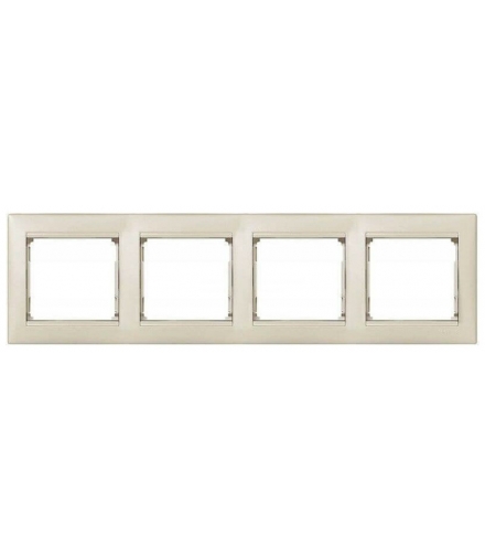 Valena Ramka poczwórna PERŁOWA Legrand 770474