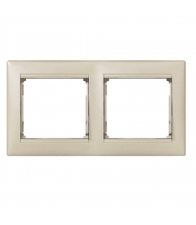 Valena Ramka podwójna PERŁOWA Legrand 770472