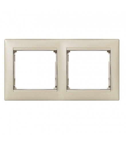 Valena Ramka podwójna PERŁOWA Legrand 770472