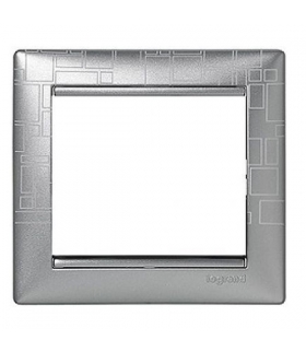 Valena Ramka pojedyncza ALUMINIUM KUBIZM Legrand 770341