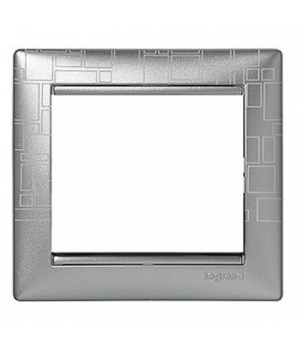 Valena Ramka pojedyncza ALUMINIUM KUBIZM Legrand 770341