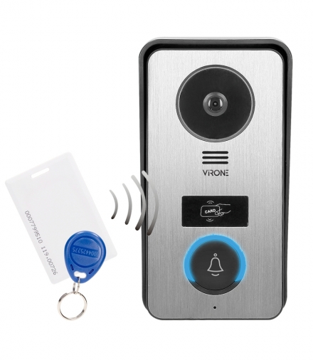 Wideo kaseta, jednorodzinna, z czytnikiem kart i breloków, do rozbudowy systemów CETI Orno VDP-60KV