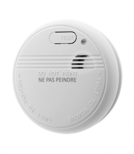 Bateryjny czujnik dymu, 9V DC Orno 205001