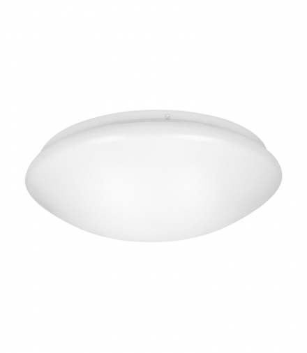 VEGA - MV LED NEW 18W plafon oświetleniowy z mikrofalowym czujnikiem ruchu, 1260lm, IP44, 4000K, PMMA+stal Orno OR-PL-6129WLXMM4