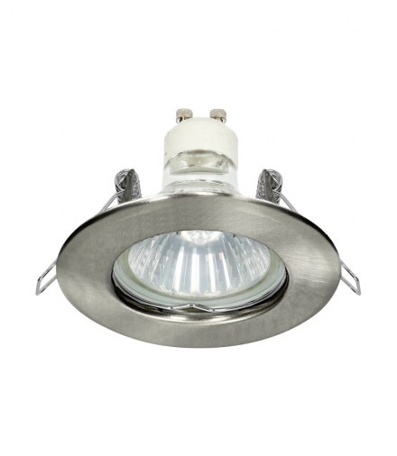 SUTRI RC ramka dekoracyjna oprawy punktowej, MR16/GU10 max 50W, okrągła, stała, satyna Orno OR-OD-6175/N