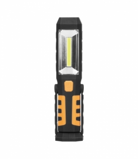 Latarka warsztatowa LED COB 3W+1W LED 1200mAh z funkcją powerbank Orno WL-4