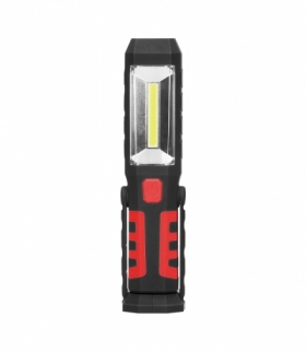 Latarka warsztatowa LED COB 3W+1W LED 2800mAh z funkcją powerbank Orno WL-5