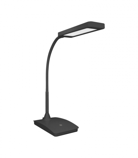 TOPAZ LED DIM 6W, lampka biurkowa, 360lm, 3000K, czarna, funkcja ściemniania Orno OR-LB-1535/B