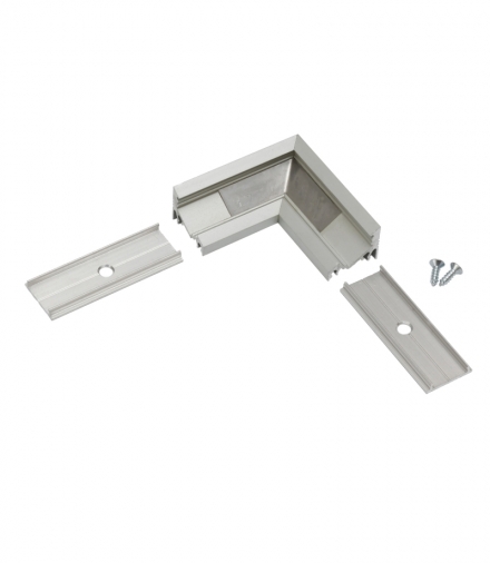 Łącznik L CORNER 10 do profili aluminiowych, anod. /op Orno 83110020