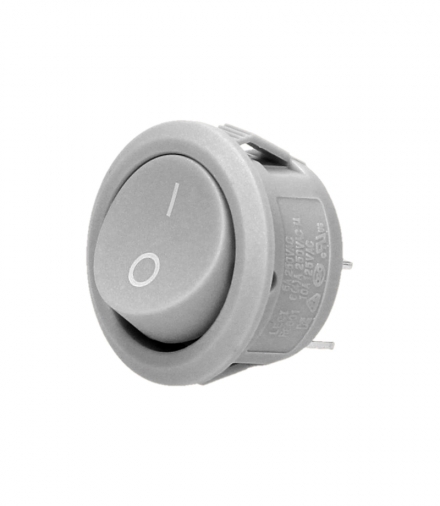 Łącznik kołyskowy okrągły, szary Orno OR-AE-13180/G