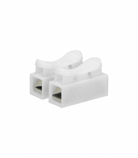 Złączka dwutorowa sprężynowa 2x2,5mm², 10 sztuk Orno OR-SZ-8010/2/10