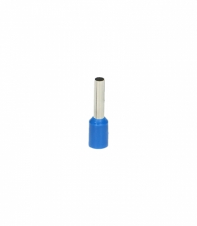 Tulejka izolowana, przekrój maksymalny 0,75mm², długość miedzianej tulejki 10mm, 100 sztuk. Orno OR-KK-8100/0,7/10