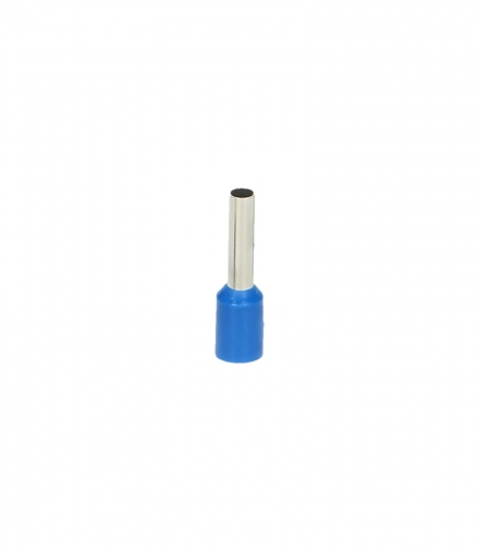 Tulejka izolowana, przekrój maksymalny 0,75mm², długość miedzianej tulejki 10mm, 100 sztuk. Orno OR-KK-8100/0,7/10
