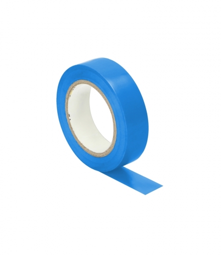 Taśma izolacyjna niebieska, uniepalniona szerokość, 15mm, grubość 0,13mm, 10m długości Orno OR-AE-13214/BL/10m