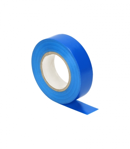 Taśma izolacyjna niebieska, uniepalniona, szerokość 19mm, grubość 0,13mm, 20m długości Orno OR-AE-13196/BL/20m