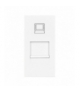 NOEN RJ45, gniazdo modułowe 22,5x45mm RJ45 cat 5e, białe Orno OR-GM-9010/W/RJ45