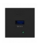 NOEN USBQ, port modułowy 45x45mm z ładowarką USB quick charge 3A/5V 2A/9V 1,5A/12V, czarny Orno OR-GM-9010/B/USBQ