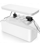 Organizer do kabli - cable box L, biały Orno CB-1/W