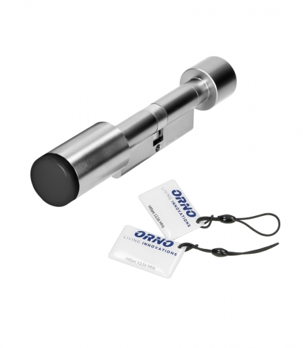 Wkładka szyfrowa IP65 (35+35) z czytnikiem kart i breloków zbliżeniowych, Mifare 13,56 MHz Orno OR-ZS-851