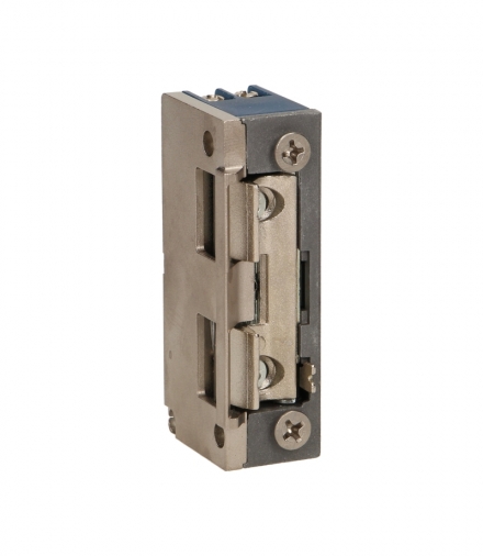 Elektrozaczep symetryczny z prowadnicą i blokadą, MINI, NISKOPRĄDOWY 280mA dla 12VDC Orno OR-EZ-4035