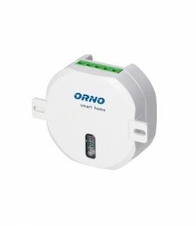 Przekaźnik roletowy ORNO Smart Home podtynkowy (dopuszkowy) sterowany bezprzewodowo, z odbiornikiem radiowym, maks. moc silnika 