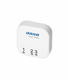 Nadajnik pojedynczy podtynkowy, do połączenia z dowolnym włącznikiem, do zdalnego sterowania przekaźnikami podtynkowymi i gniazd