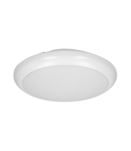 LAPIS LED 12W, plafon oświetleniowy, 800lm, IP65, 4000K, IK10, poliwęglan mleczny, biały Orno OR-PL-6118WLPM4