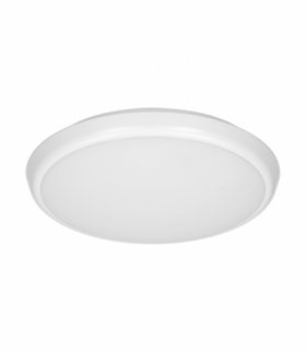 CERS LED 22W, plafon oświetleniowy, 2000lm, IP54, 4000K, poliwęglan mleczny, biały Orno OR-PL-6091WLPM4