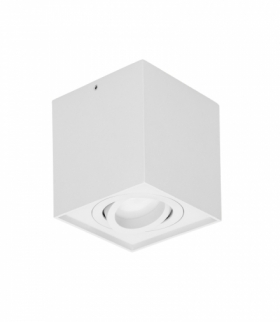 CAROLIN DLS GU10 downlight max 35W, IP20, kwadrat, biały Orno OR-OD-6145WGU10