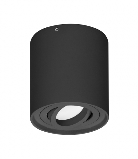 CAROLIN DLR GU10 downlight max 35W, IP20, okrągły, czarny Orno OR-OD-6146BGU10