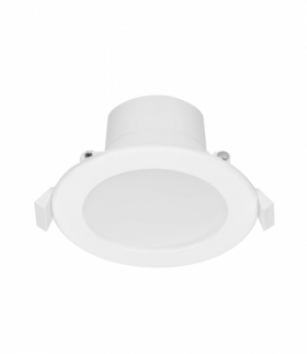 AURA LED 7W, oprawa downlight, podtynkowa, 560lm, 4000K, biała, wbudowany zasilacz LED Orno OR-OD-6114WLX4