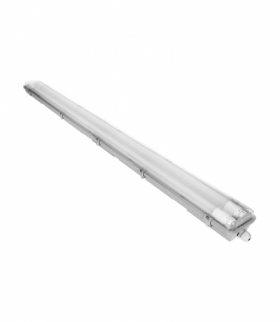 HERM T8 LED 2*22W oprawa hermetyczna pod T8 LED, 4400lm, IP65, 4000K, oprawa zawiera świetlówki T8 LED Orno OR-OP-6156LZP4